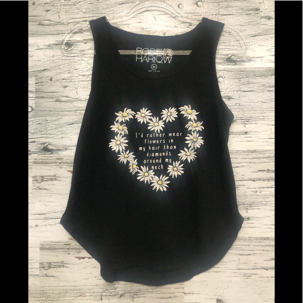 Rosie Harlow round hem graphic cami